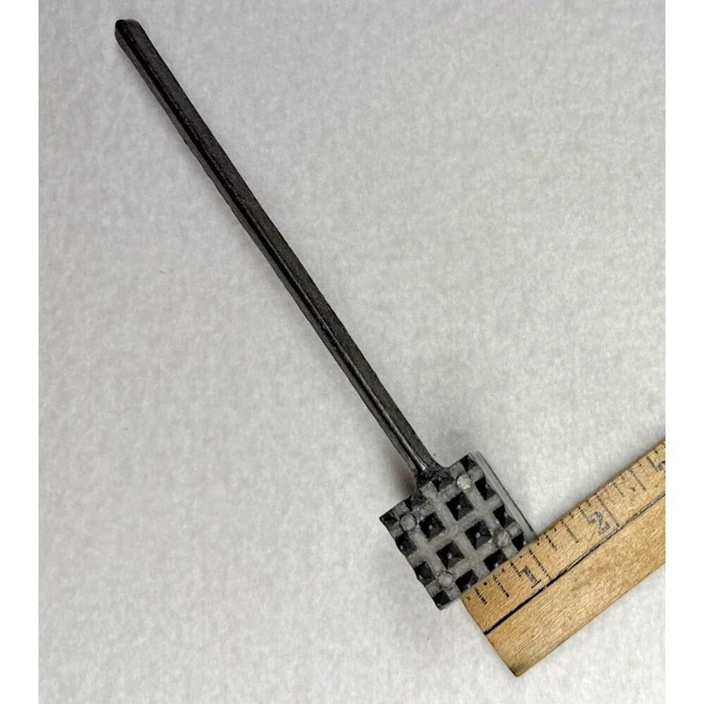 Cast Aluminum Meat Tenderizer Ice Crusher Mallet Hammer Kitchen Tool Vintage